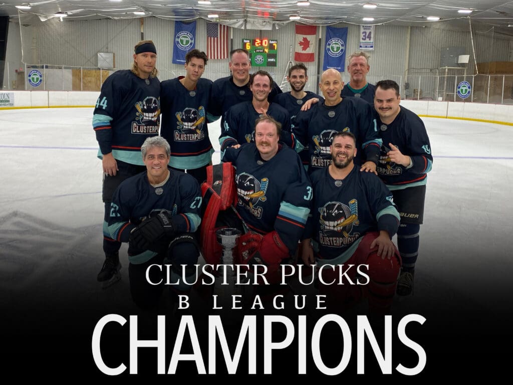 Cluster Pucks B League Champions