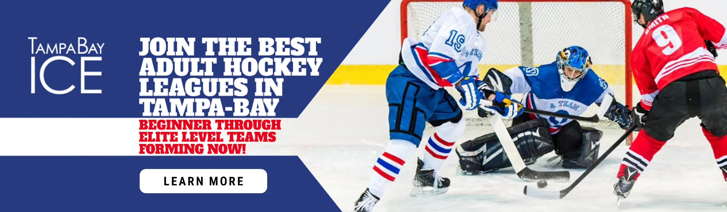 Slide Adult Hockey Leagues